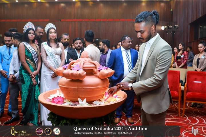 As the Official Audio Partner (Music Director) in Queens of Sri Lanka Pageant.